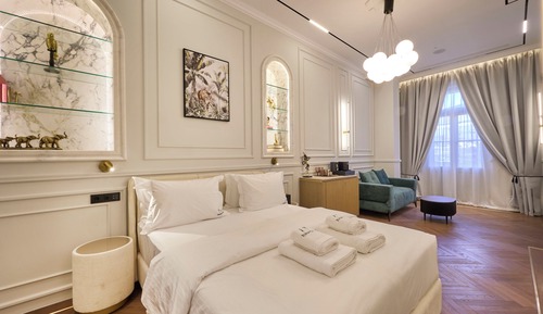 Comfort-Suite, Balkon, Stadtblick