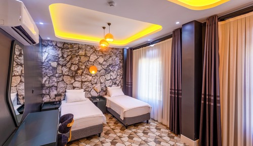 Deluxe-Zweibettzimmer, Stadtblick