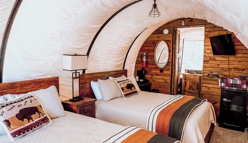 Luxury-Ferienhütte, 2 Queen-Betten, Küche, Bergblick