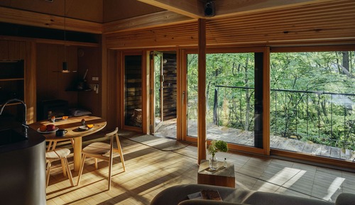 Ferienhaus, Sauna, Bergblick ([Mt. Fuji View])