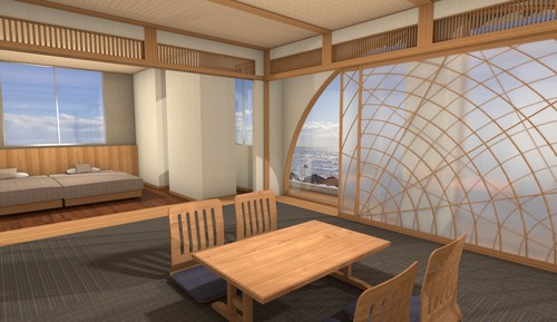 Suite, Nichtraucher, Terrasse (JP Western,Shigarakiyaki openair bath)