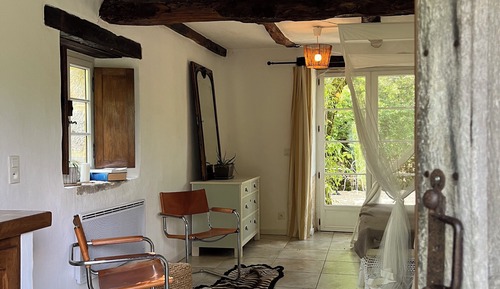 Doppel- oder Zweibettzimmer, Terrasse, Poolblick