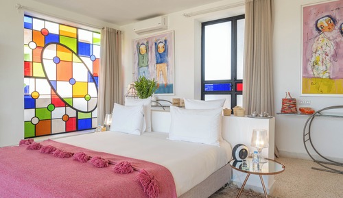 Luxury-Suite, Poolblick