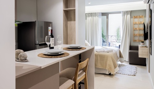 Deluxe-Apartment, Terrasse