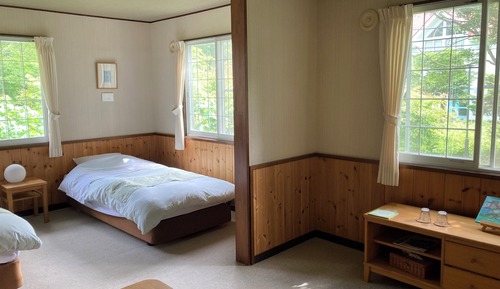 Deluxe-Zweibettzimmer, Gartenblick