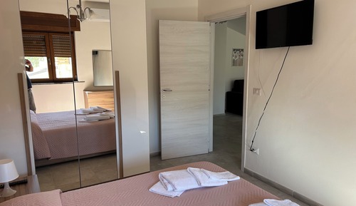Comfort-Apartment, Blick auf den Innenhof