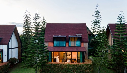 Superior-Villa, Balkon, Gartenblick
