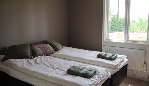 Doppelzimmer, Gartenblick