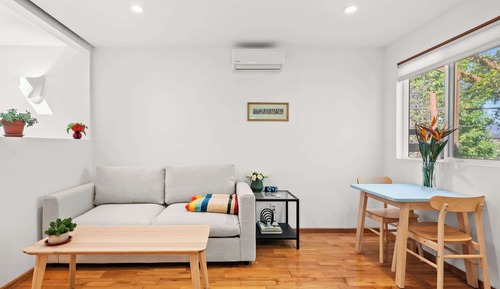 Ferienhaus, 1 Queen-Bett, Terrasse, Bergblick (1733 Los Angeles)