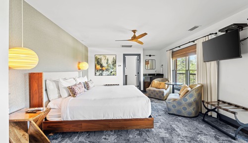 Deluxe-Zimmer, Bergblick