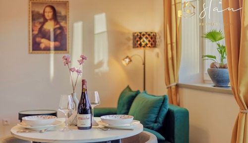 Deluxe-Apartment, Balkon, Gartenblick