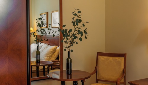 Deluxe-Suite, Balkon, Gartenblick