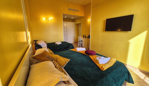 Deluxe-Dreibettzimmer, Stadtblick