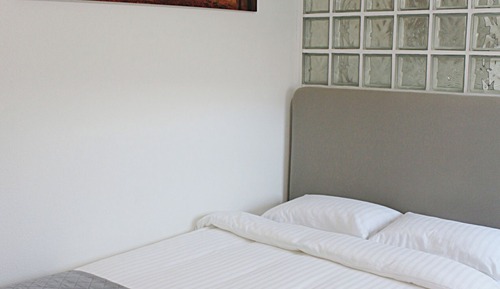 Doppelzimmer, Blick auf den Innenhof