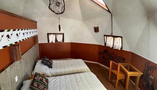 Deluxe-Bungalow, Terrasse, Blick auf die Wüste