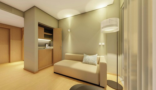 Comfort-Zimmer, Mehrere Betten, Bergblick