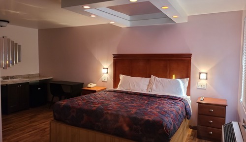 Deluxe-Zimmer, 1 King-Bett, Blick auf den Innenhof