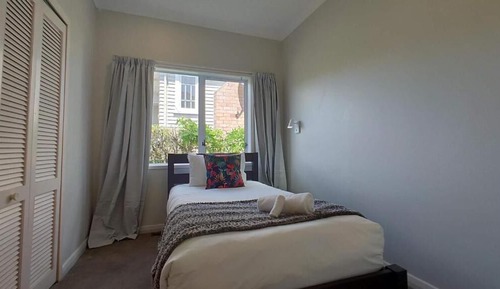 Familienhaus, Gartenblick