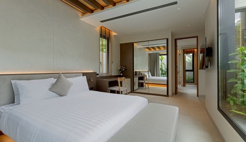 Familienvilla, 4 Schlafzimmer, Gartenblick