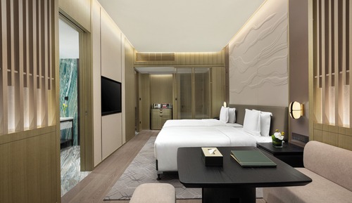 Standardzimmer, 2 Doppelbetten