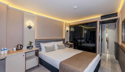 Deluxe-Studiosuite, 1 Doppelbett, Stadtblick