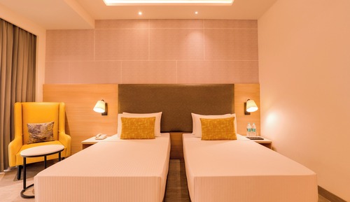 Basic-Doppel- oder -Zweibettzimmer (Superior Twin Room)