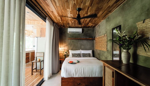 Deluxe-Doppelzimmer, Balkon, Blick auf den Innenhof