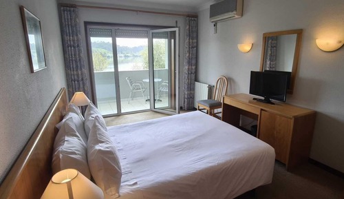 Doppelzimmer, Blick auf die Lagune