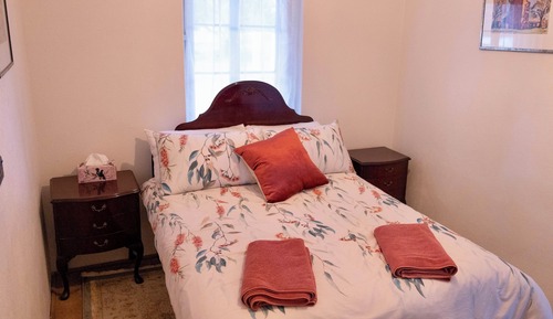 Superior-Ferienhaus, Küche, Gartenblick