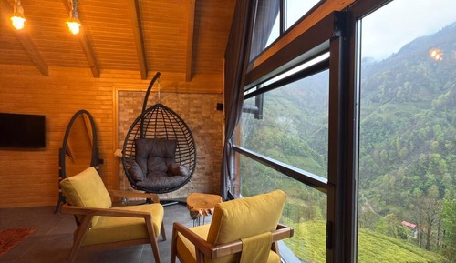 Comfort-Bungalow, Bergblick