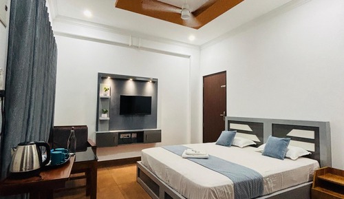 Standard-Doppel- oder -Zweibettzimmer