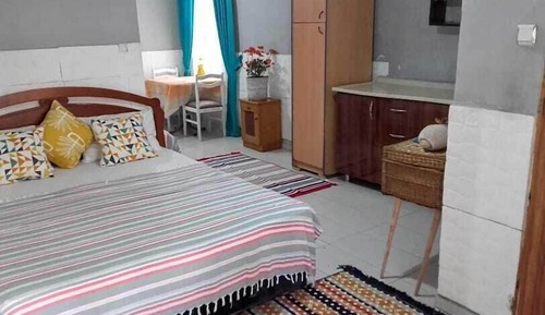 Familien-Vierbettzimmer, Gartenblick