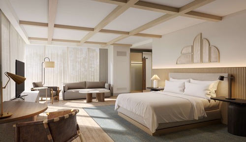 Junior-Suite, 1 King-Bett, barrierefrei (Roll-In Shower)