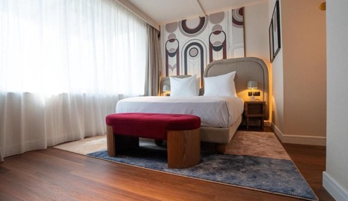 Superior-Doppelzimmer, 1 Queen-Bett, Stadtblick