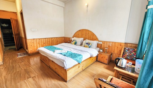 Deluxe-Doppelzimmer, Balkon, Bergblick
