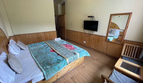 Standard-Doppelzimmer, Balkon, Bergblick