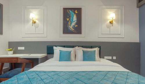 Standard-Doppelzimmer, Stadtblick