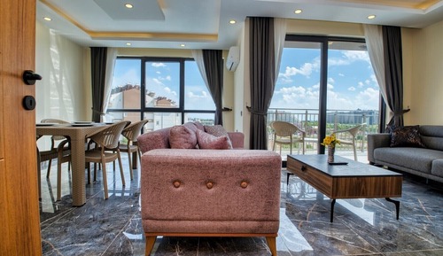 Deluxe-Suite, Poolblick