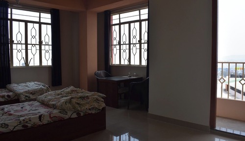 Comfort-Zweibettzimmer, Balkon, Talblick