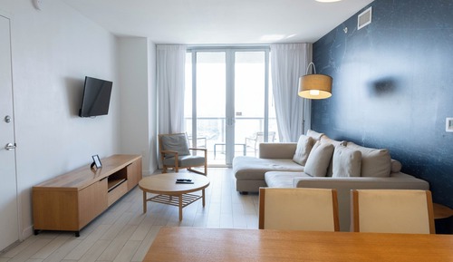 Deluxe-Apartment, Balkon