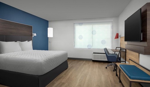 Zimmer, 1 King-Bett, barrierefrei (Mobility & Hearing, Roll-In Shower)