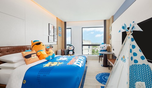 Design-Zimmer, 1 King-Bett, Stadtblick