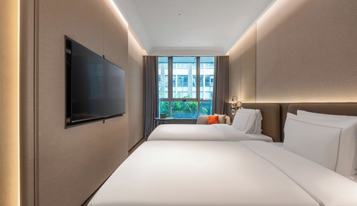 Superior-Zweibettzimmer, Stadtblick