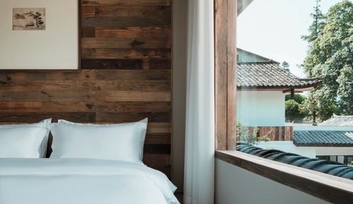 Classic-Zweibettzimmer, Bergblick