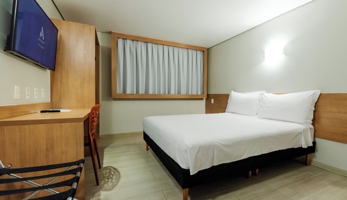 Standardzimmer, 1 Doppelbett, barrierefrei