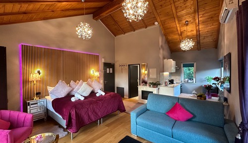 Superior-Apartment, Stadtblick (Flamingo)