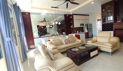 Basic-Apartment, Blick auf den Innenhof