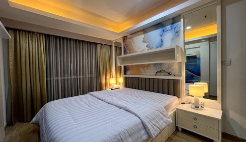 Deluxe-Apartment, 2 Schlafzimmer, Küche, Stadtblick