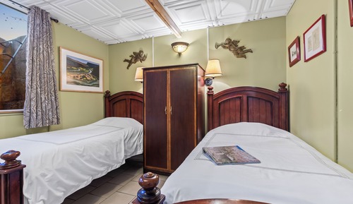 Economy-Zimmer, Gartenblick