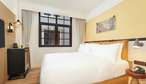 Standardzimmer, 1 King-Bett, Stadtblick